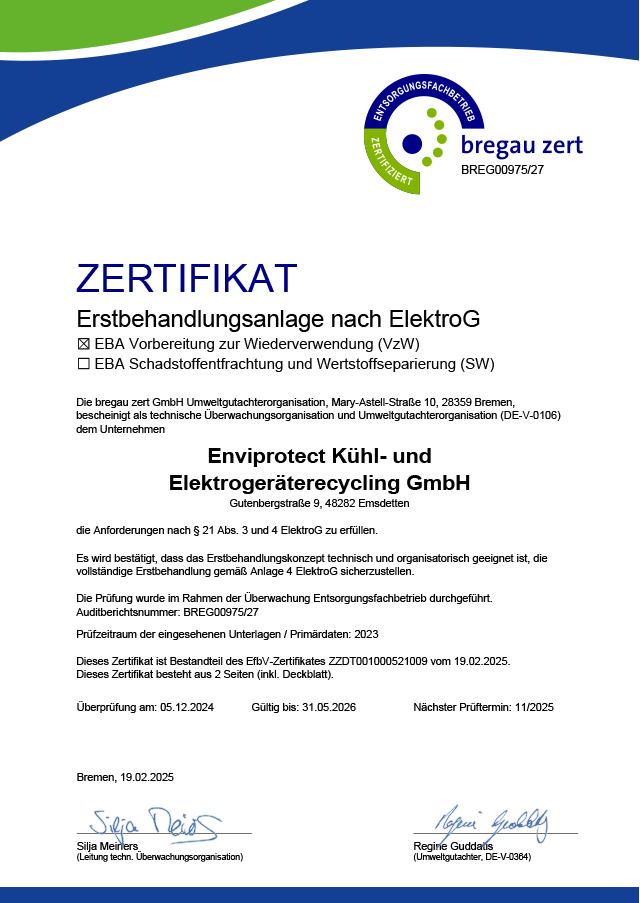 Zertifikat