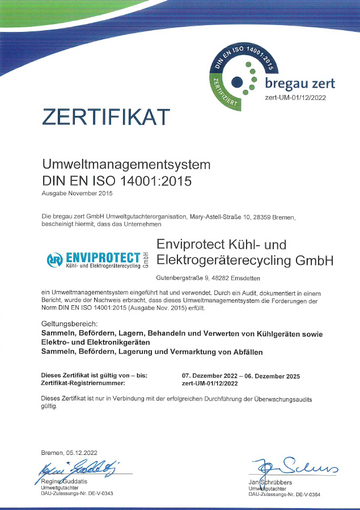 Zertifikat